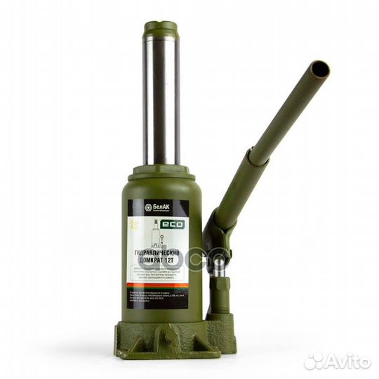 Бак.70018 домкрат бутылочный ECO 12 тонн бак.7