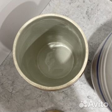 Бочонок керамический СССР для засолки кадка