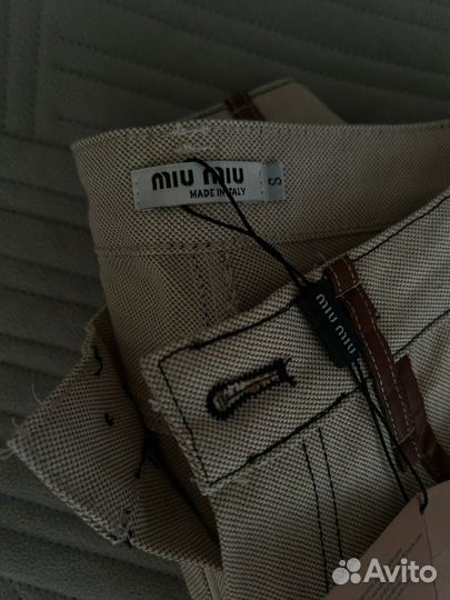 Брюки MIU MIU