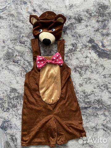 Прокат костюма медведя