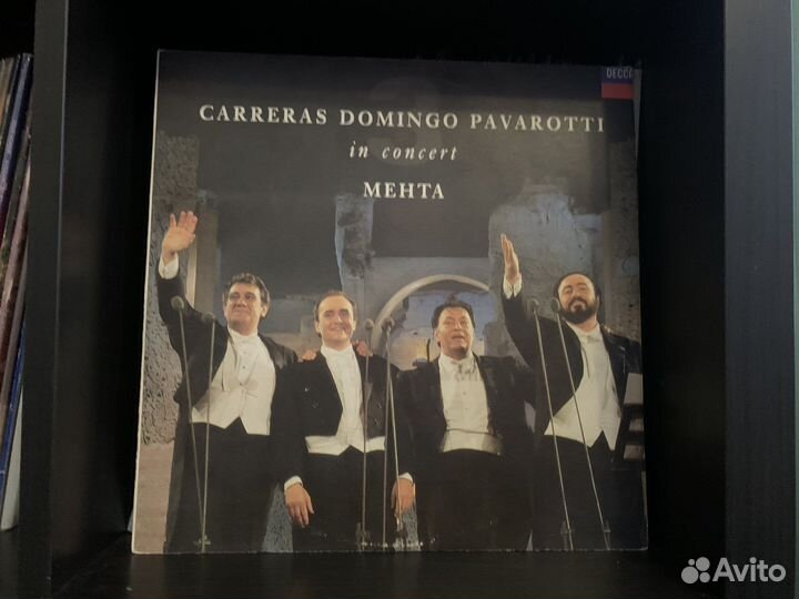 Carreras Domingo pavarotti in concert mehta