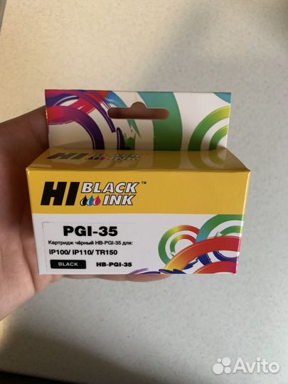 Картридж Hi black ink PGI -35