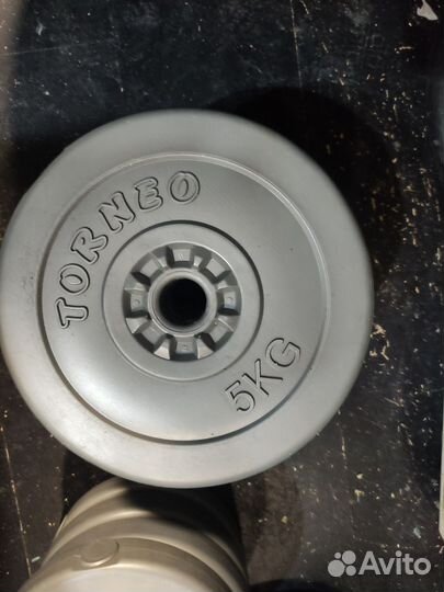 Диски блины для штанги 5 и 15 кг