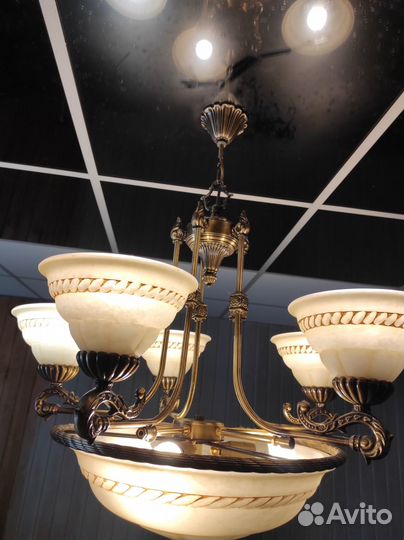 Люстра винтаж италия