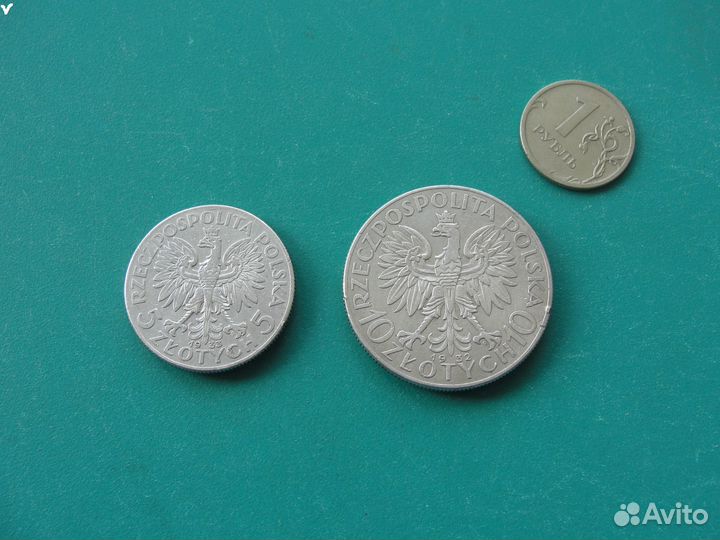 Серебряные монеты Польши 1 половины 20 века