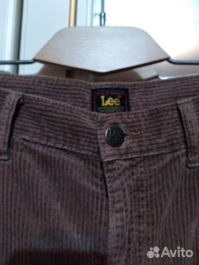 Вельветовые джинсы LEE W36/L32 Унисекс