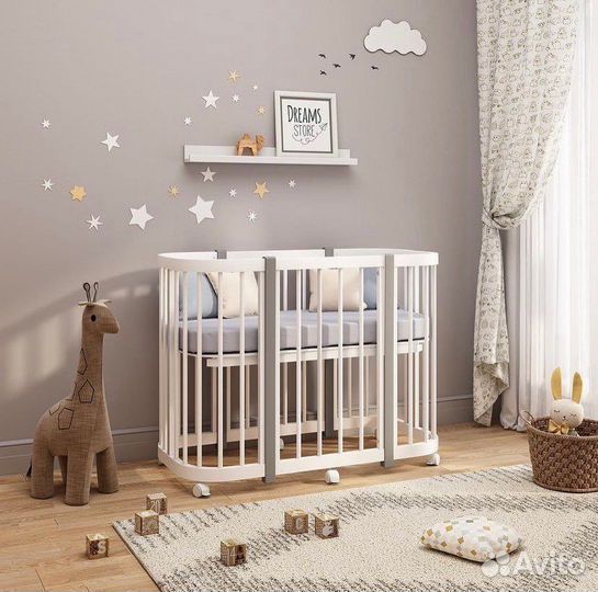 Детская кровать для новорожденных лео