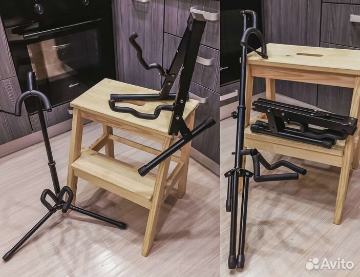 Гитарная Стойка - Подставка (Электрогитара & Бас)