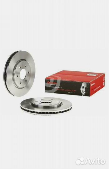 Диски тормозные Brembo 09B62810 Pathfinder/Navara