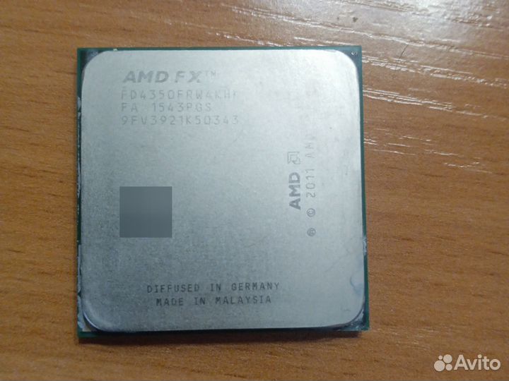 Процессор amd fx4350
