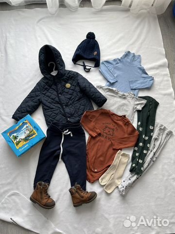 Вещи на мальчика пакетом 86-92