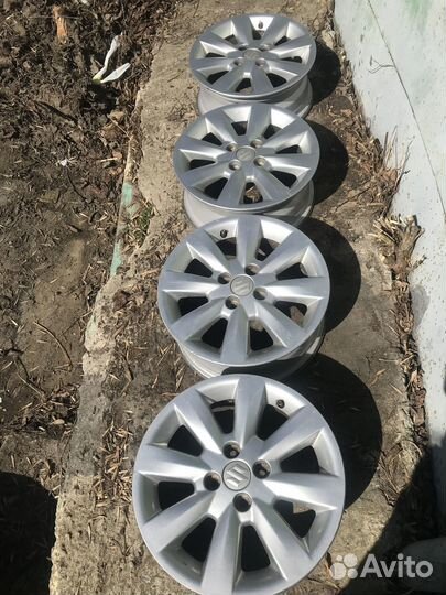 Литые диски r15 4x100 suzuki оригинал