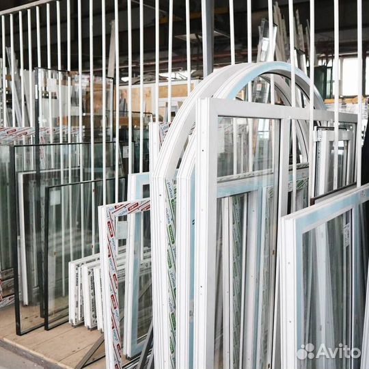 Новые пластиковые окна со склада любых размеров