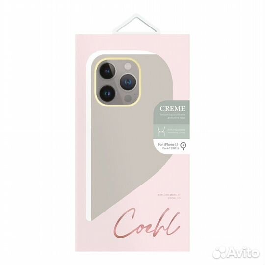 Защитный чехол Uniq Coehl Creme MagSafe для iPhon