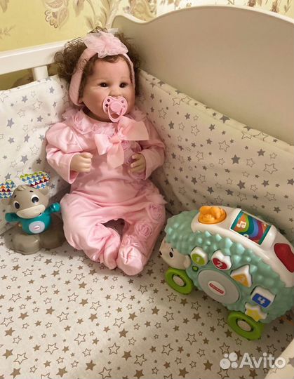 Кукла Реборн новая кудряшка