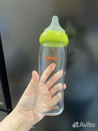 Pigeon бутылочка стекло
