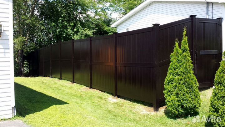 Забор из профнастила