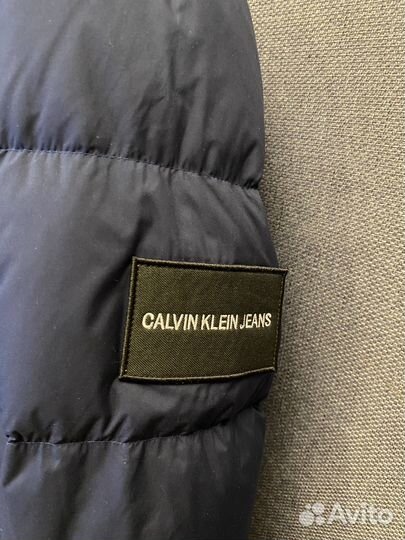 Куртка пуховик calvin klein оригинал NEW