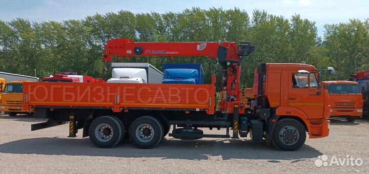 КамАЗ 65115-3094-48 с КМУ, 2023