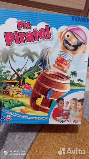 Хитрый пират Tomy настольная игра