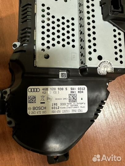 Щиток приборов Audi A6 C7 3.0 tfsi