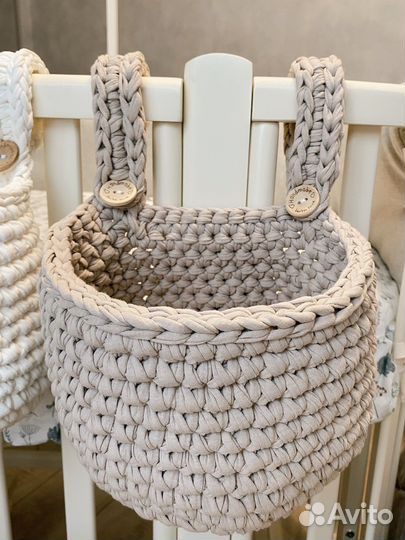 Корзинка на кроватку