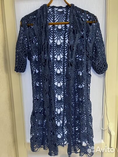 Вязаная накидка