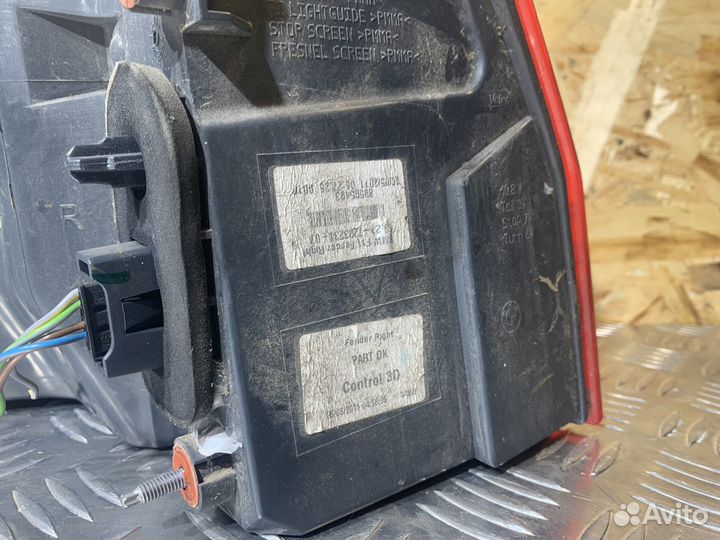 Фонарь Задний левый правый кузовной BMW 5 F11