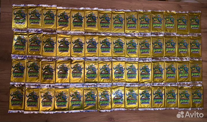 Английские бустеры Черепашки Ниндзя