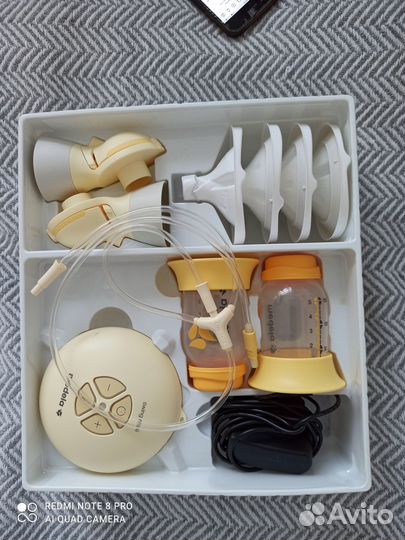 Молокоотсос medela swing flex электрический