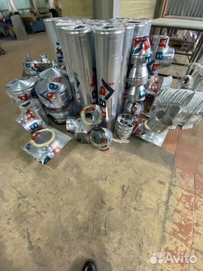 Вентиляция и дымоходы от производителя