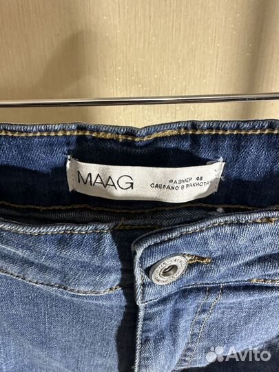 Джинсы Maag XXL 54-56 W38 слим новые