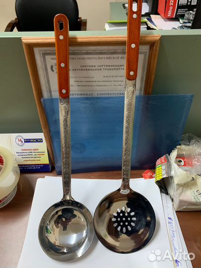 Шумовка /Половник Наманган из нержавеющей стали