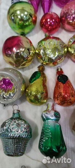 Елочные игрушки СССР
