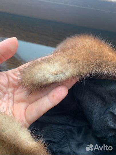 Шапка норковая женская бу