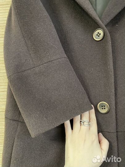 Пальто женское демисезонное шерстяное 40-42