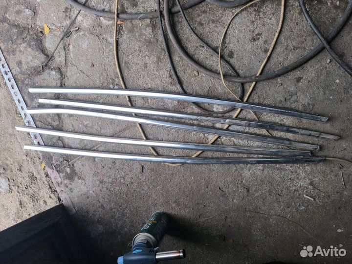 Накладка порога (молдинг) BMW E34