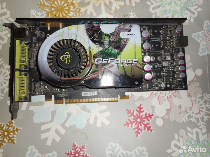 Видеокарта nvidia geforce 9600 gt 512md 256 bit XF