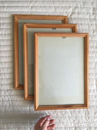 Рамка деревянная А4