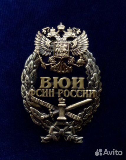 Знак, значок вюи фсин