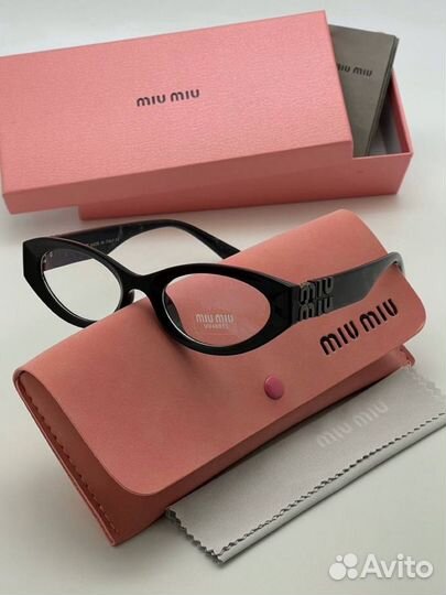 Очки имиджевые miu miu