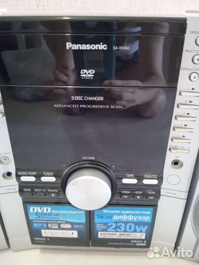 Музыкальный центр panasonic