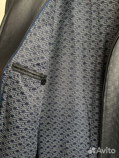 Кожаная куртка мужская