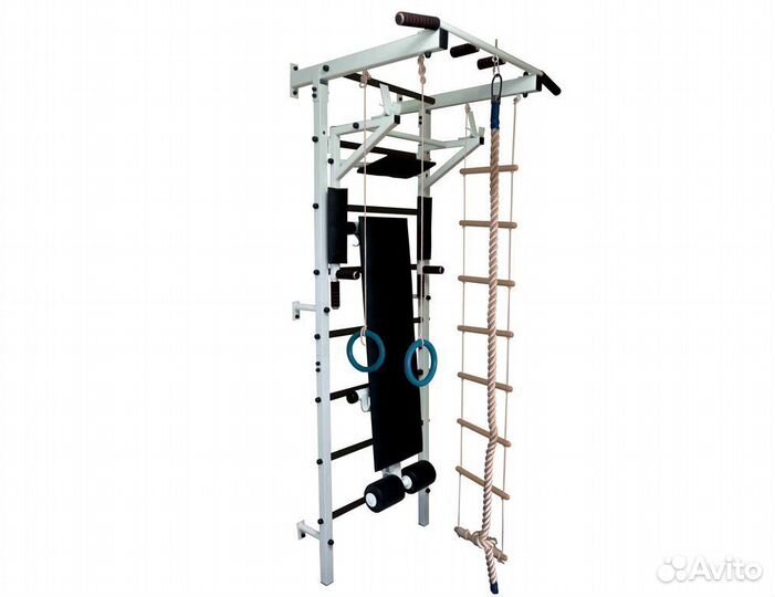 Шведская стенка С черными ступенями (несъемный тур