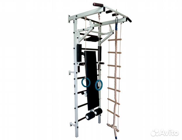 Шведская стенка С черными ступенями (несъемный тур