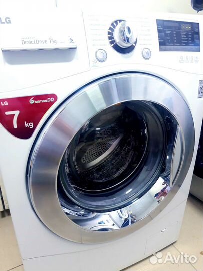 LG прямой привод. 7 кг. Гарантия