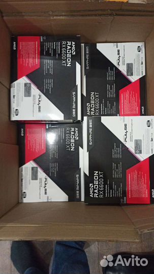 Видеокарта Sapphire rx6600xt pulse8GB Пам Samsung