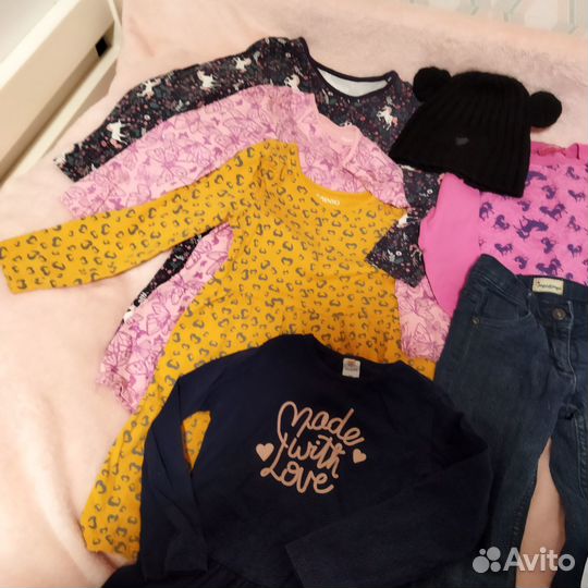Вещи пакетом на девочку 104