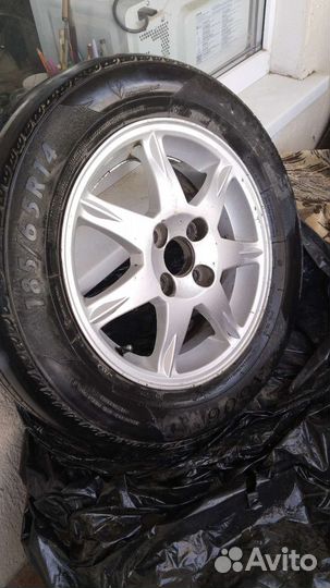 Литые диски r14 4x100 бу