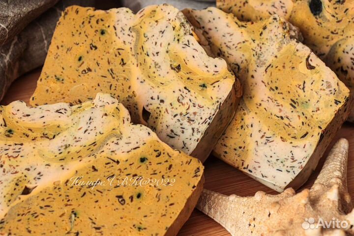 Мыло аюрведическое ручной работы, натуральное